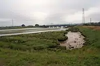 Pont ferroviaire sur la Stour près de Manningtree.