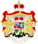 Blason alternatif du prince de Prusse Henckel von Donnersmarck 1901