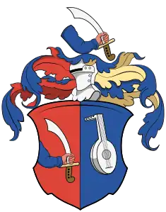 Blason de Sebestyén Tinódi Lantos