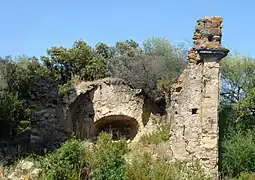 Château de Covasina : la chapelle San Michele du IXe siècle.