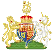 Armoiries d'Édouard, duc de Windsor.