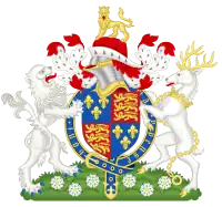 Armes du royaume d'Angleterre d'avril à juin 1483.