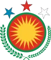 Emblème de Fédération démocratique du Rojava
