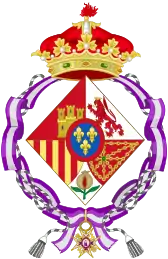 Armoiries utilisées pendant le règne de Juan Carlos Ier.