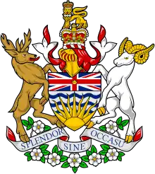 Blason de Colombie-Britannique