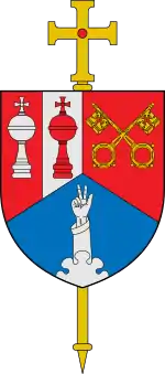 Blason de Diocèse de Lausanne, Genève et Fribourg