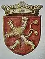 Symbole du lion dans les armoiries de Altanoviot (1614)