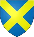 Armes imaginaires de la Mercie (croix de saint Alban).