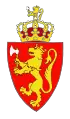 Armoiries de la Norvège autorisé par ordre royal en conseil le 14 décembre 1905.