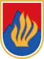 Armoiries de la Slovaquie entre 1960 et 1990.