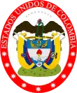 Armoiries des États unis de Colombie (26 novembre 1861 – 5 novembre 1889).