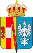 Blason du duché de Modène-Brisgau