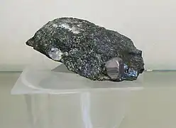 Cobaltite - Tunaberg, Suède - Musée minéralogique de Bonn - Allemagne