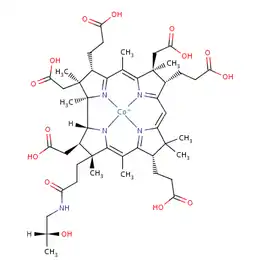 Image illustrative de l’article Acide cobinique