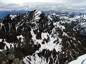 Le Pizzo di Coca depuis le Redorta.