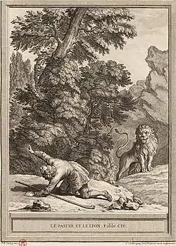 Image illustrative de l’article Le Pâtre et le Lion
