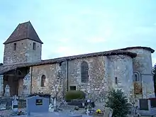 L'église Saint-Jean-de-Vidailhac (déc. 2009)