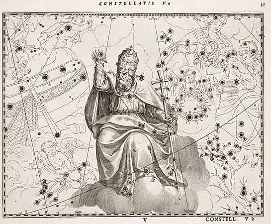 Saint Sylvestre remplace la constellation du Bouvier