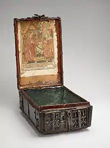 Un coffret à estampe, vers 1490, Art Institute of Chicago