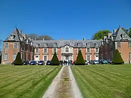 Le château de Franquetot.