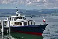 Le bateau CGN "Col-Vert" à Yvoire en 2018