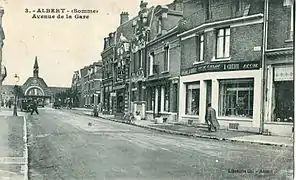 La rue de la Gare.