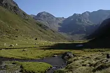 Pic de Médécourbe (vu depuis la France).