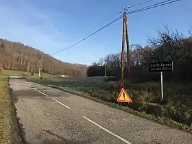 Le col de Sarnac ou de la Chioulade.