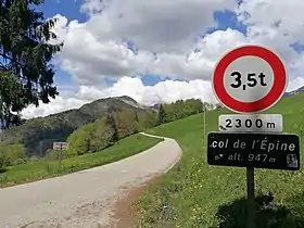 Image illustrative de l’article Col de l'Épine (Haute-Savoie)