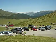 Panorama depuis le col sur le final du versant nord-ouest.