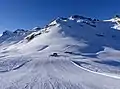 Col de la Madeleine en hiver