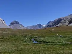 Le col en direction de la Maurienne.