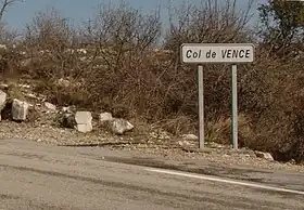 Image illustrative de l’article Col de Vence (Alpes-Maritimes)