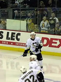 Colby Armstrong avec les Penguins de Pittsburgh