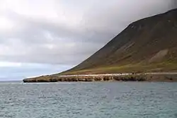 La baie de Colesbukta.