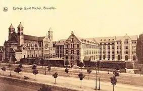 Collège Saint-Michel, 1912.