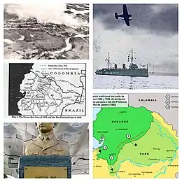 Description de l'image Collage de la Guerra Peruano-Ecuatoriana.jpg.