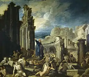 La Vision d'Ézéchiel (1630)Musée du Prado