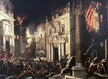 L'Incendie de TroieMusée du Prado