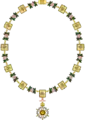 Collier de l'Ordre Impérial de la Rose.