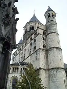 Collégiale Sainte-Gertrude de Nivelles.