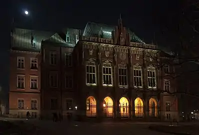 Collegium Novum à la nuit