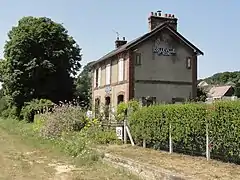 L'ancienne gare.