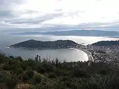 Vue sur les environs de la ville de Collo.