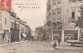 La rue du Bournard en 1913.