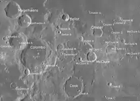 Image illustrative de l'article Magelhaens (cratère lunaire)