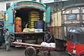 Une des rues du marché de Pettah.