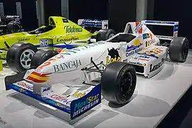 La Coloni CN1-98 du team Campos Motorsport avec laquelle Fernando Alonso a remporté le titre des World Series by Nissan en 1999 lors de sa première saison en monoplace.