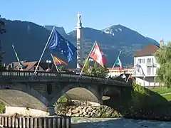 À Bonneville avec la colonne de Charles-Félix