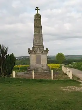 « Colonne Faidherbe », monument commémoratif de la Bataille de l'Hallue